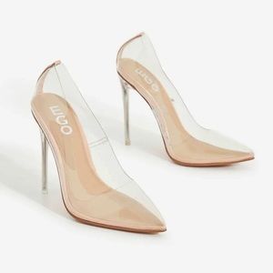 Farrah Perspex Clear Heel (EU 40)